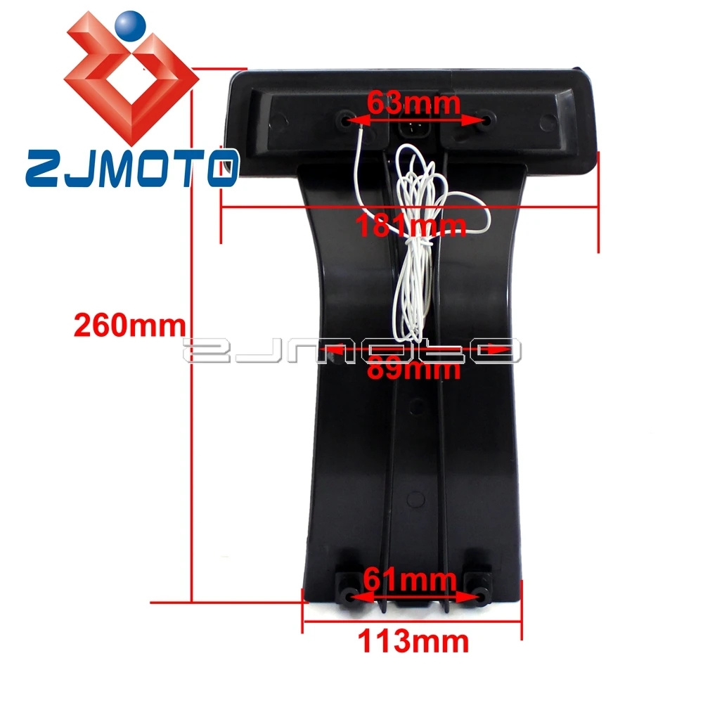 Третий 3rd светодиодный стоп сигнал заднего хода красный белый светильник для Jeep