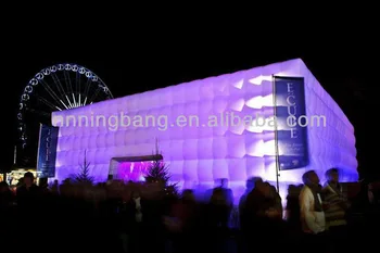 

Free shipping 3M height ,4.5M length, 4.5M width Inflatable tent/ inflatable LED tent/ advertising inflatable LED tent