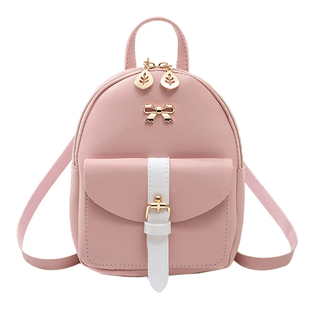 25#Convenient fashion Travel Fashion Lady Shoulders Small Backpack Letter Purse Mobile Phone mochilas Canta