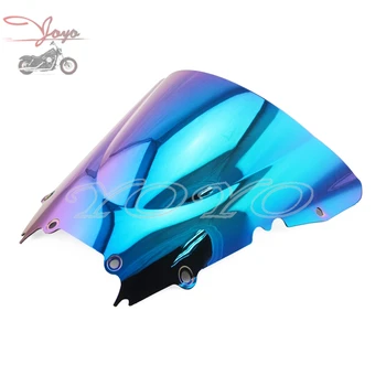 

Iridium Motorcycle ABS Plastic Windshield Colorful Windscreen For Yamaha YZF R6 YZF-R6 1999-2002
