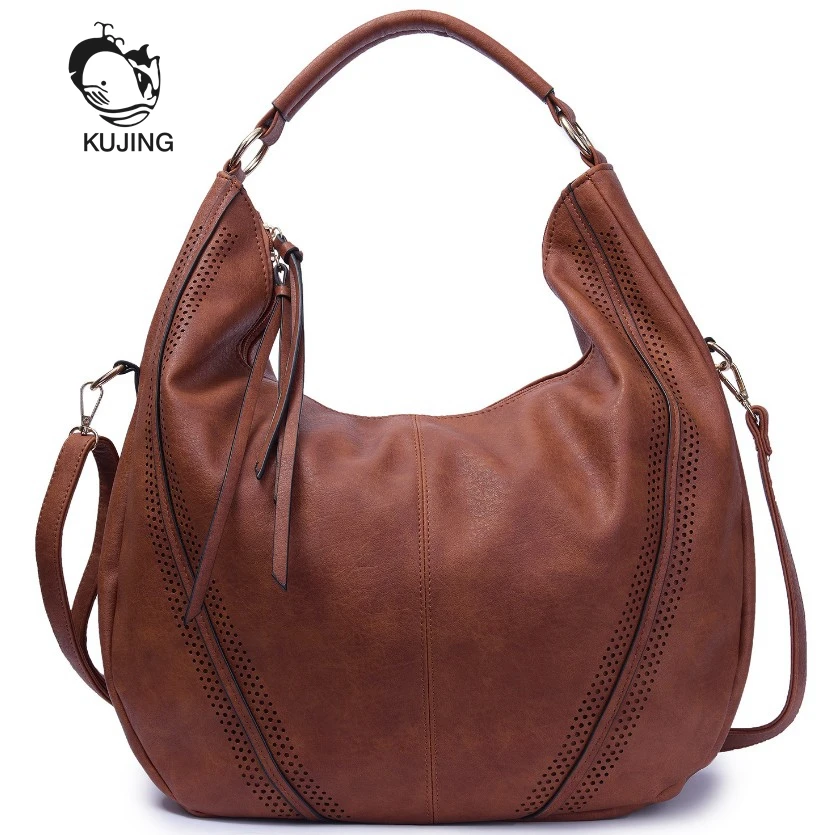 KUJING Premium Ladies Handbags Luxury Hollowed Women Shoulder Messenger ...