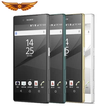 sony Xperia Z5 E6653, четыре ядра, 5,2 дюймов, 3 Гб ОЗУ, 32 Гб ПЗУ, японская версия, 23 МП, 4G, без NFC, разблокированный мобильный телефон