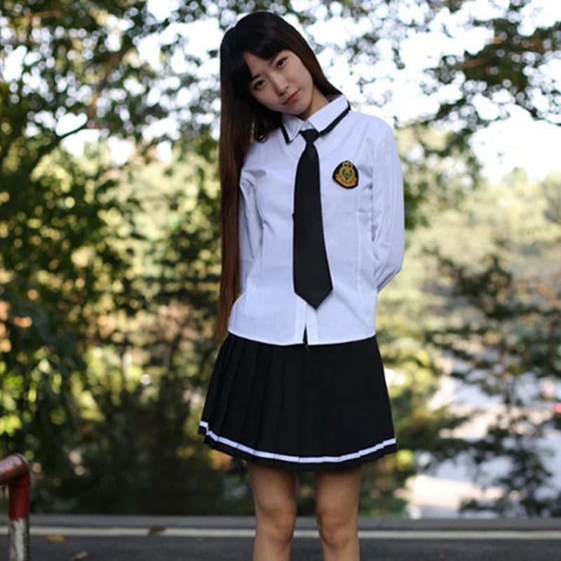 

Spring Summer Autumn Hot New JK School Uniforms S-XXL Japanese Cosplay Sailor Uniform OY-G1016