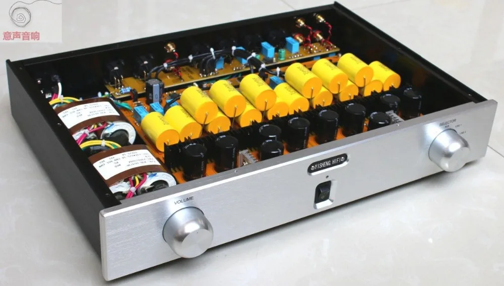 Последний аудио Пасс 1,7 Hifi полный баланс XLR вход полевого транзистора Выход предусилителя дисбаланс предусилителя