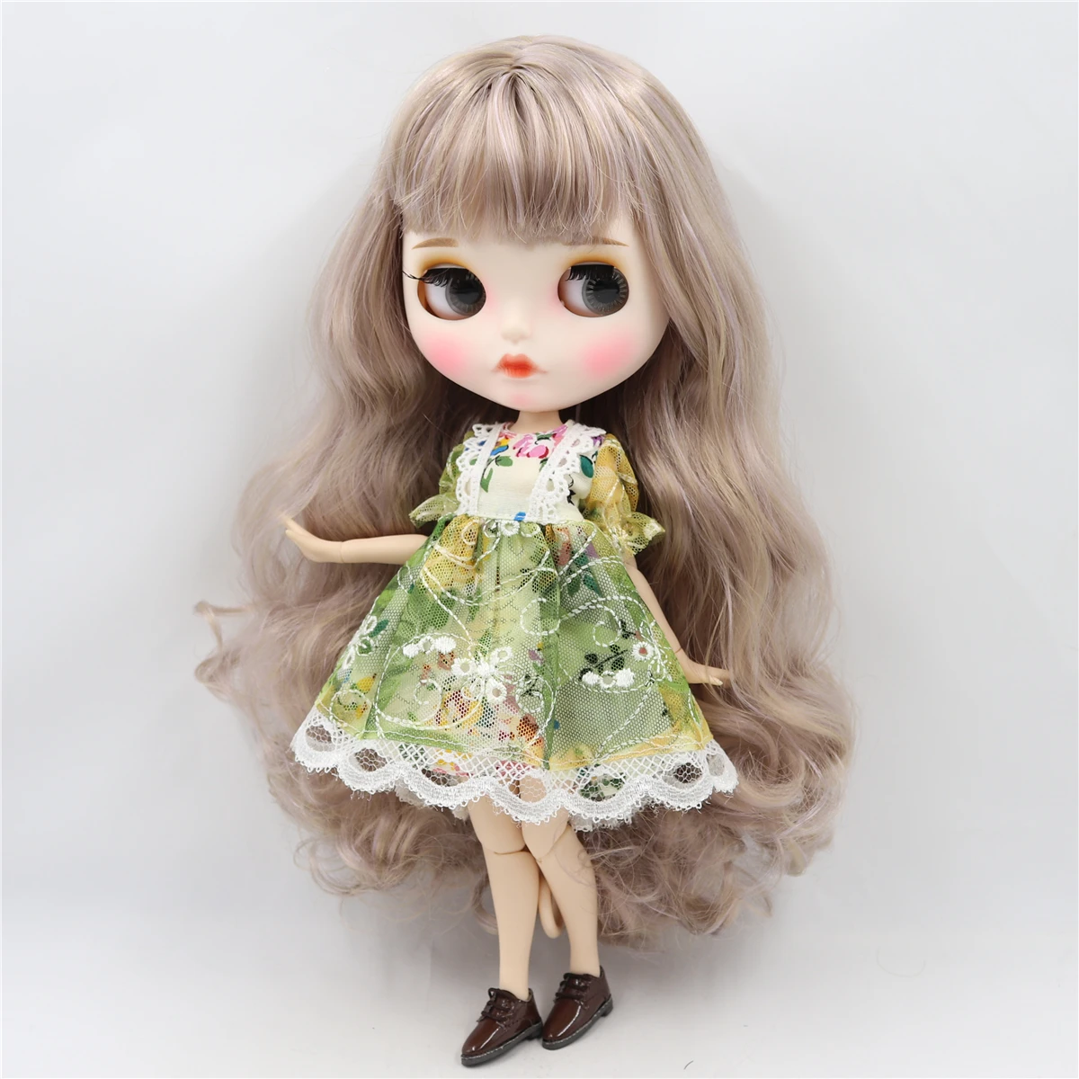 Ледяная фабрика blyth кукла 1/6 bjd супер черная кожа сустава тела смешивать розовые
