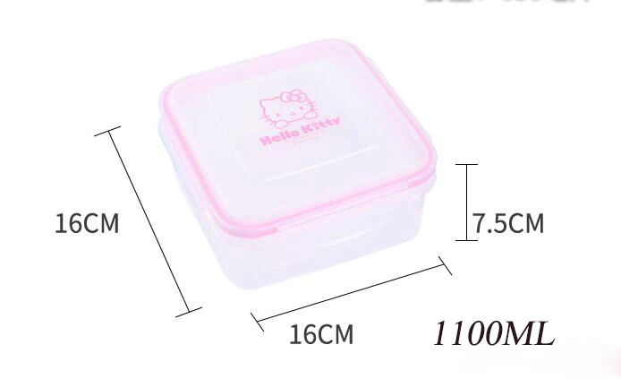 2 в 1 Набор мультфильм Doraemon Ланч Bento коробка пластиковая еда свежая герметичная коробка