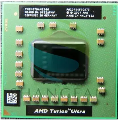

Laptop processor AMD Turion x2 Ultra ZM-87 ZM87 ZM 87 TMZM87DAM23GG 2.4GHz Socket S1 cpu process