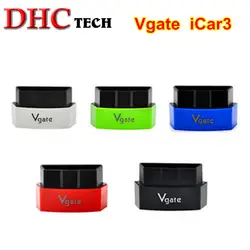 Vgate iCar3 OBD2 Bluetooth или Диагностика WiFi сканер для Android/IOS/PC Vgate iCar3 ELM327 Поддержка OBDII протокол транспортного средства/QA