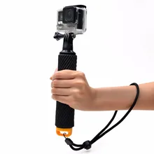 Мини-портативный водонепроницаемый Selfie stick Floaty резиновые бар для GoPro 3 3+ 4 xiaoyi SJCAM портативный монопод для экшн-камеры