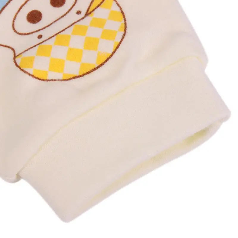 Детские хлопковые перчатки для новорожденных, всесезонные перчатки против царапин для маленьких мальчиков и девочек 0-6 месяцев, картонные детские перчатки DW674325