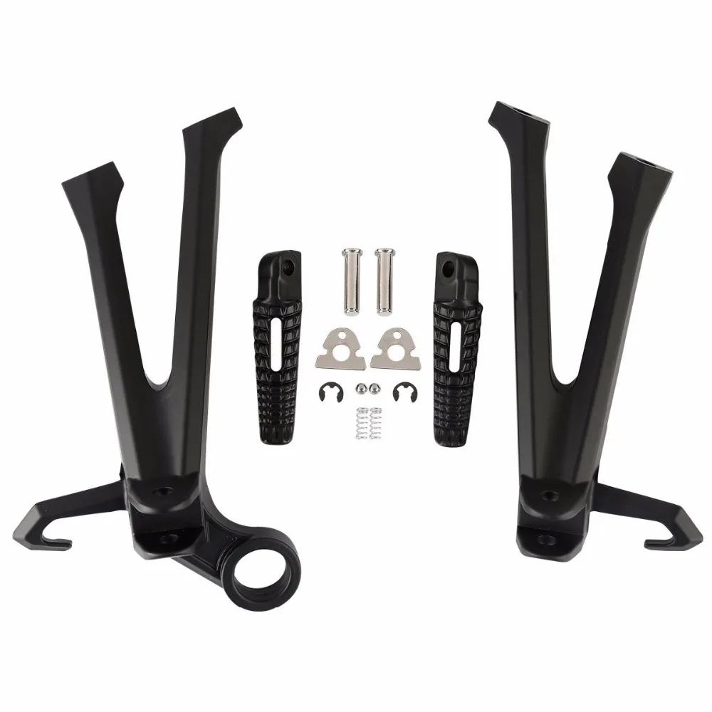 Motorcycle Rear Passenger Foot Pegs Bracket For Suzuki GSXR 600 750 2011 2018 2017 2016|Foot Rests| - AliExpress