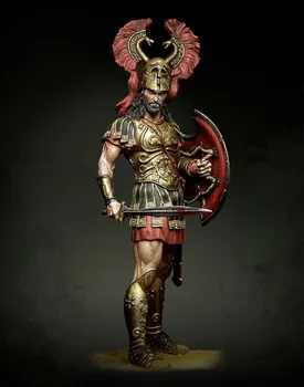 

90mm Resin Figure Model Kit Ancient Warrior Miniature Static Modeling Assembly DIY Toys Hobby Tools 3193GG
