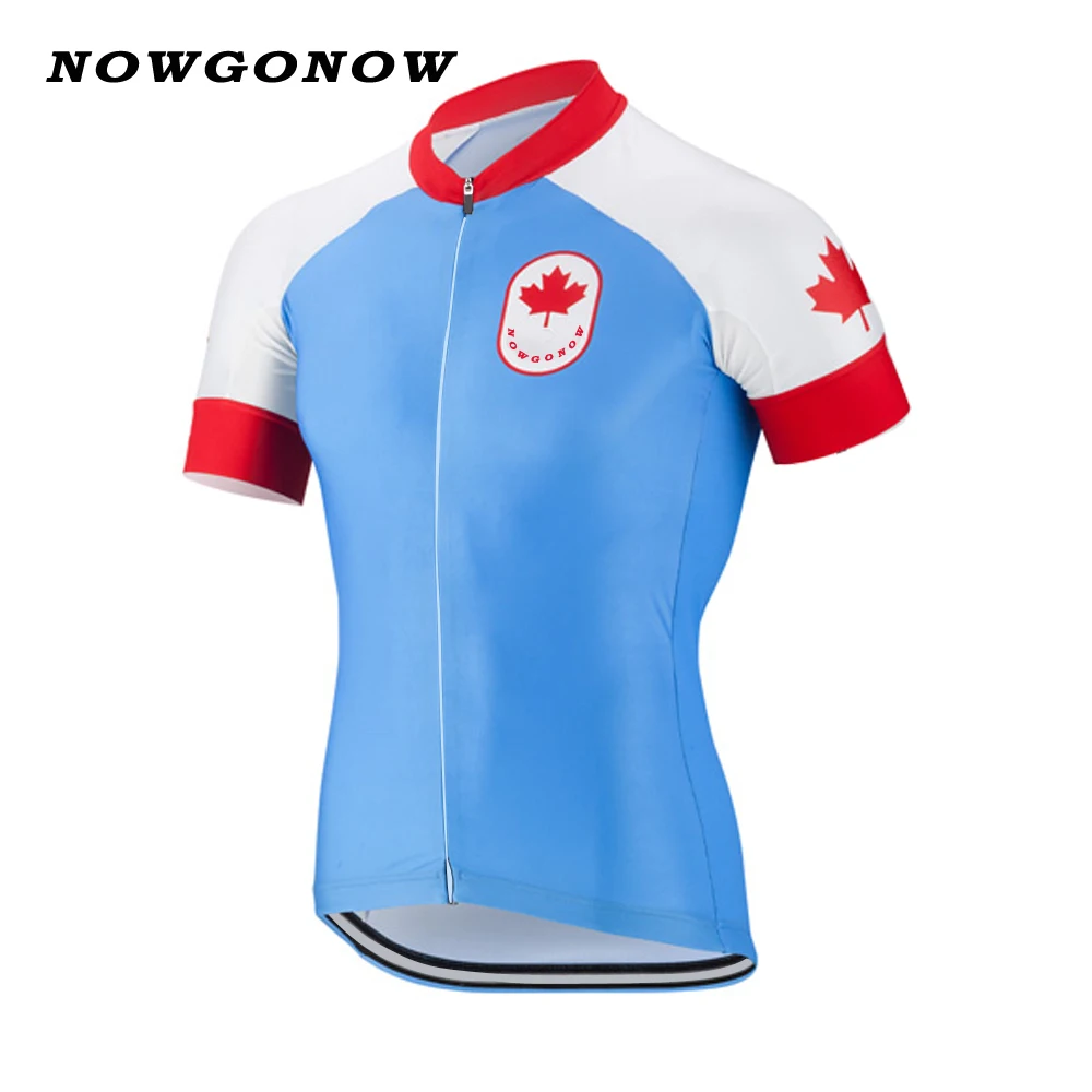 NEW 2017 JIASHUO CANADA Classical Jersey hot / road RACE Pro Team