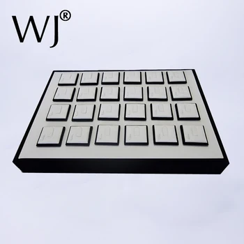 

Original Ring Jewelry Display Stand Tray Rings Pallet Holder With Magnet Sheets Show Case Championship Rangement Ring Organizer