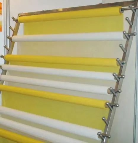 

TJ Color:White,110Mesh(44T) polyester Silk screen printing mesh W50"X 1 meter(40")