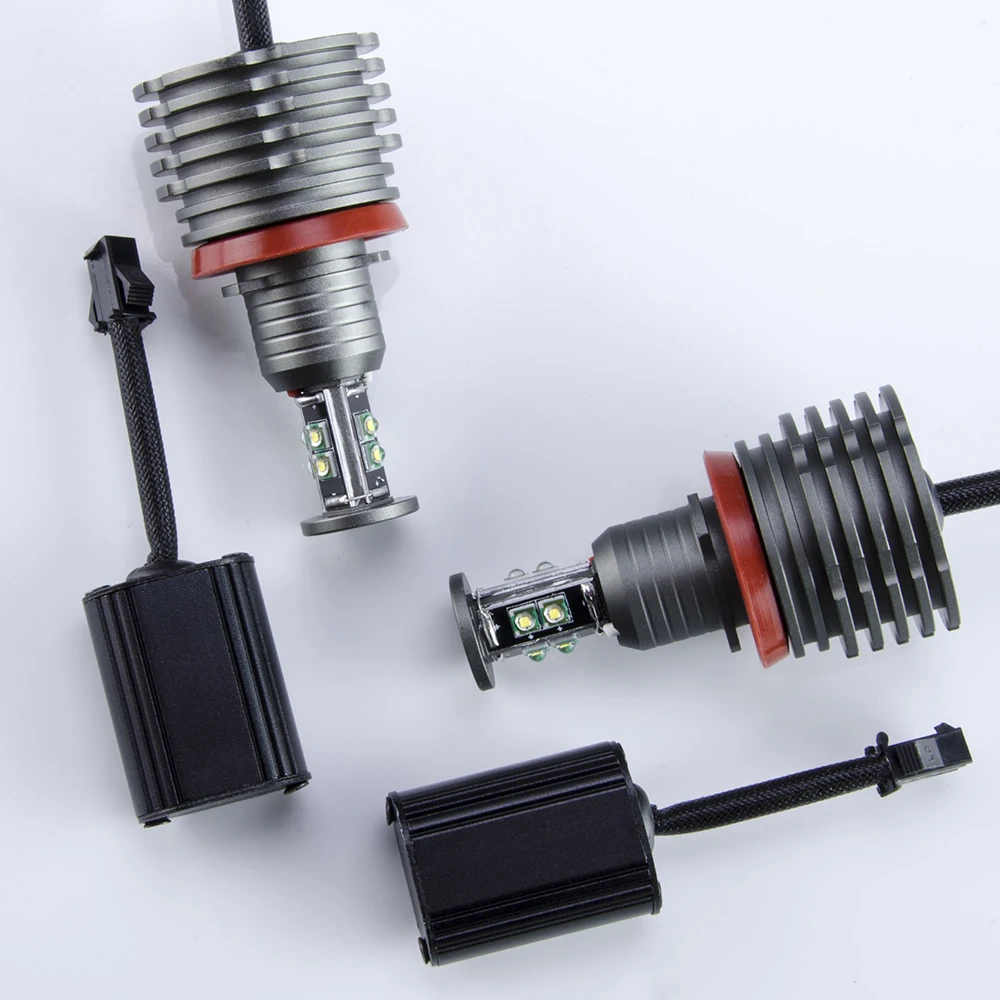 Flytop (1 комплект) 2*40 Вт 80 H8 ангельские глазки Светодиодный Маркер CREE светодиодные