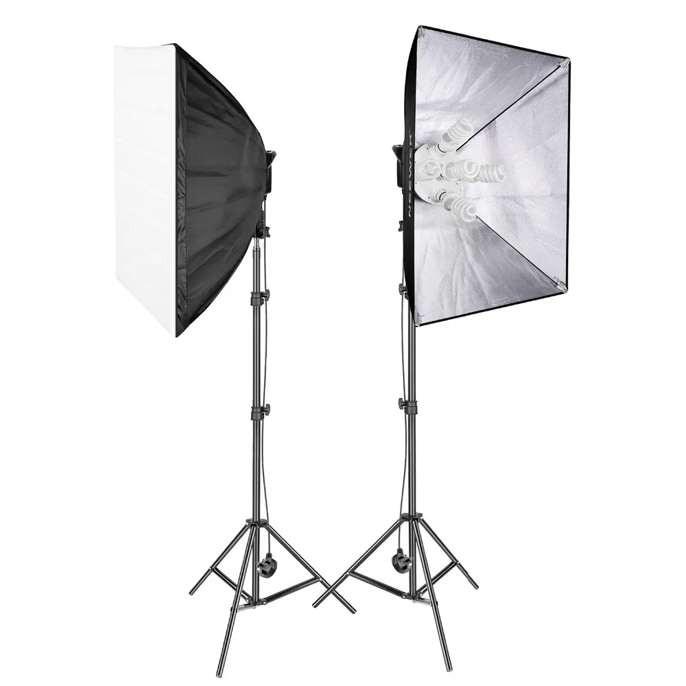 

Neewer 1900W Photography Studio Softbox Lighting Kit Includes Light Stand, Light Bulb, Light Holder, Soft box for Video Shooting