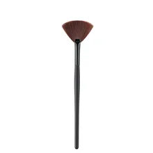 1 PC Makeup Fan Goat Hair Blush Face Powder Foundation Cosmetic Brush G6629
