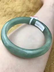 Отправить сертификат натуральный жадеитовый браслет натуральный темно-зеленый Женский Принцесса 54-61 мм браслет подарок ювелирных изделий