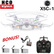 Syma X5C-1 Quadcopter Drone With Camera 2MP X5C or X5 RC Helicopter Drone Without Camera