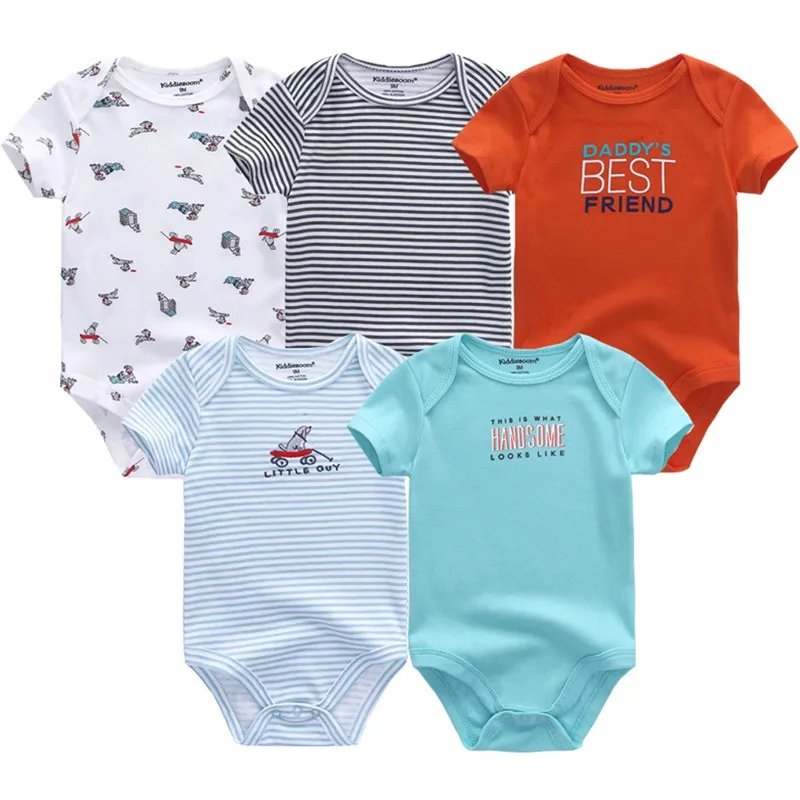 2018 Roupa de bebe Единорог унисекс Одежда для новорожденных девочек маленьких