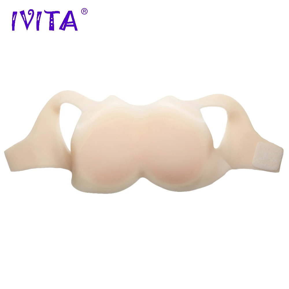 IVITA 3600g Artificial Silicone Breast Forms Realisitic Fake Boobs For Crossdressers Transvestite Crossdress Drag Queen Breasts