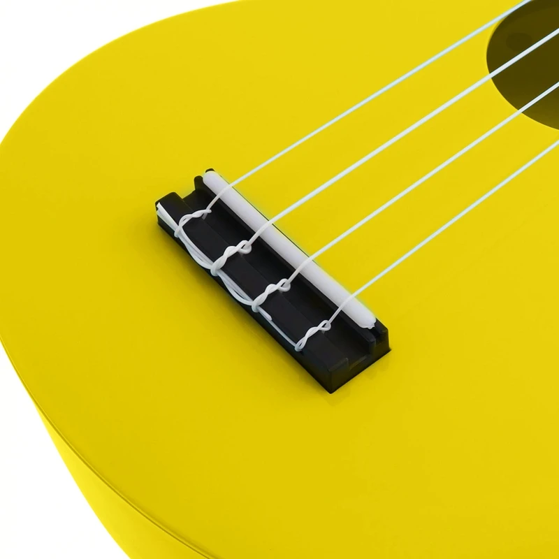 21 Inch Acoustic Ukulele Uke 4 Strings Hawaii Guitar Guitar Instrument for Kids and Music Beginner Yellow