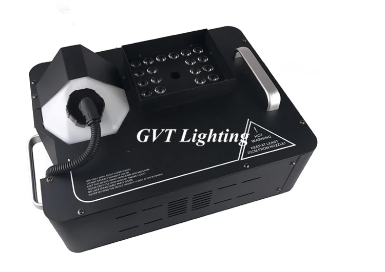 24*3 Вт RGB DMX512 светодиодный беспроводной пульт дистанционного управления вверх-вперед для дым-машины 1500 Вт Светодиодная дым-машина