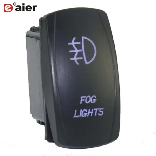 1PC 12V 24V UTV Car Boat Rocker Toggle Switch 20A Waterproof Lighted Switches 5 Pin ON Off For Marine ATV RZR RV Auto Truck DR-A11L25ABL-LJ76