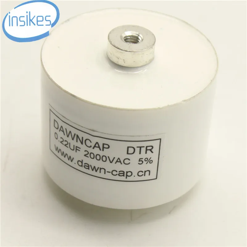 

3pcs/lot High Voltage Resonant Capacitor DTR 2000VAC 0.22UF High Frequency