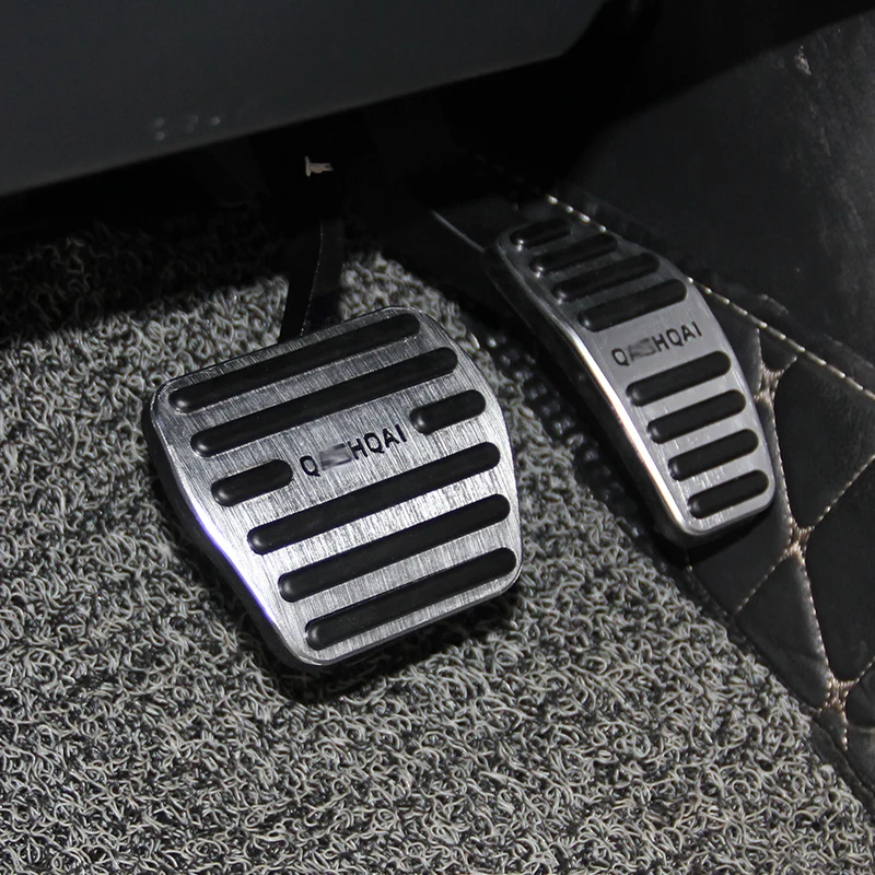 Алюминий брелок для автомобильных ключей для укладки ускоритель педали газа тормоза педаль для Nissan Qashqai J11- аксессуары