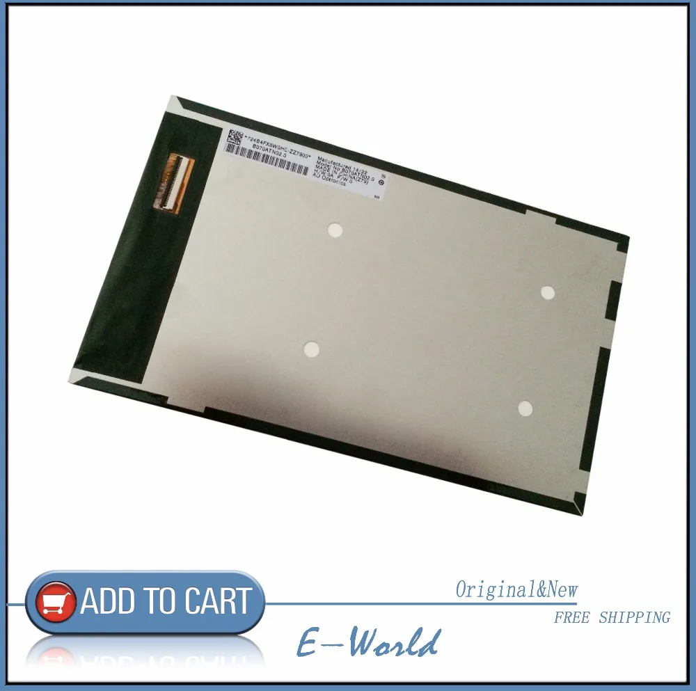 Оригинальный и новый 7 дюймовый ЖК дисплей B070ATN02.0 для ME170 ME170C K012 экран планшетного