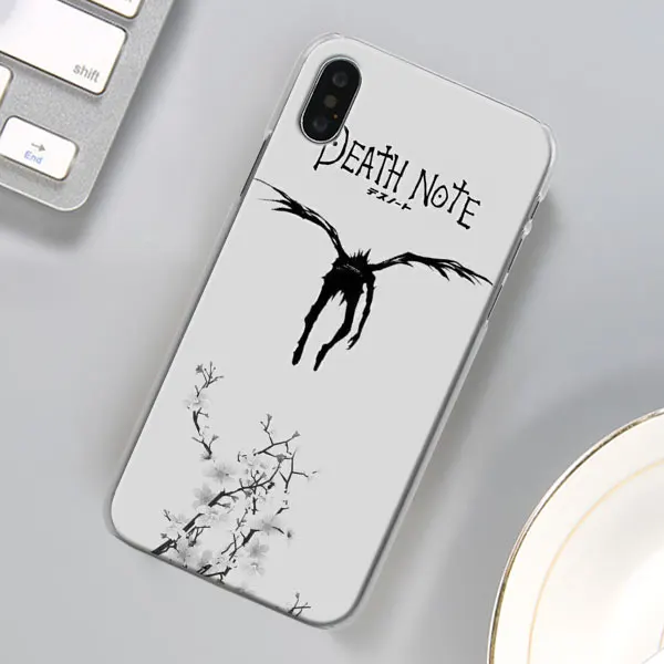 Death Note чехол для телефона для Apple iPhone X XR 7 8 Plus 6 6s Plus XS MAX 11 Pro Max SE чехол для телефона Coque - Цвет: 01