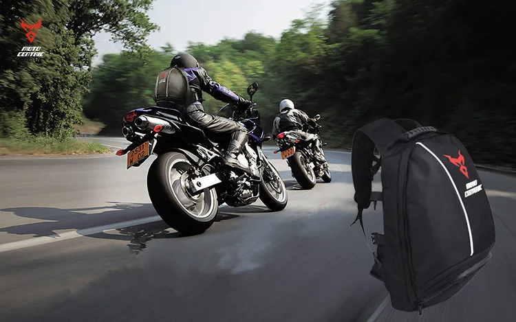 Capacidade de Moto Mochila à Prova Armazenamento da Motocicleta Alta Motocicleta Cauda Bolsa Dwaterproof Água Rosto Cheio Capacete Lazer Viagem Bagagem 7 Baú
