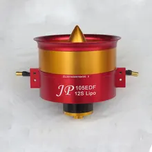 RC самолет вихревой воздушный спрей 12 лезвий 105 мм 12S FED самолет JP электронный прямоточный двигатель cowling вентилятор металлический держатель