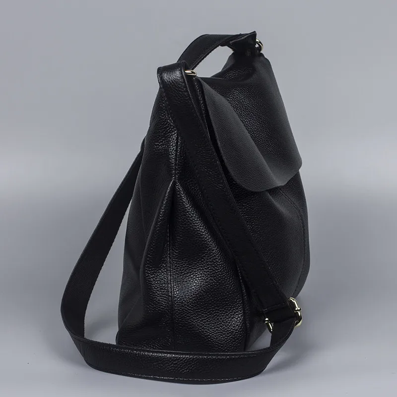 European and American fashion soft Genuine Leather women messenger bags new large capacity simple crossbody bags for women bag