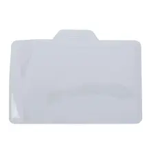 20 шт 3," x 2" прозрачные пластиковые Именные Бирки Бизнес ID держатель для карт