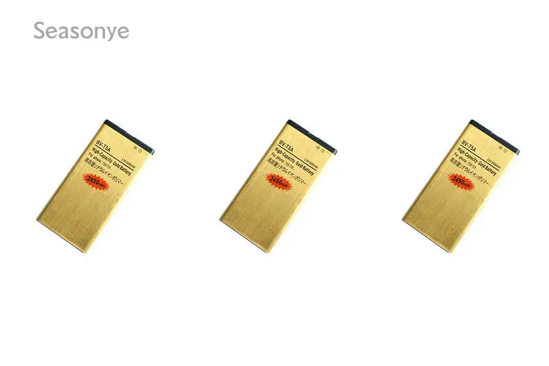 Seasonye 3pcs/lot 2450mAh BV-T5A / BVT5A BV T5A Replacement Battery For Nokia Lumia 730 735 738 RM1038 RM1040 RM 1038 1040 | Мобильные