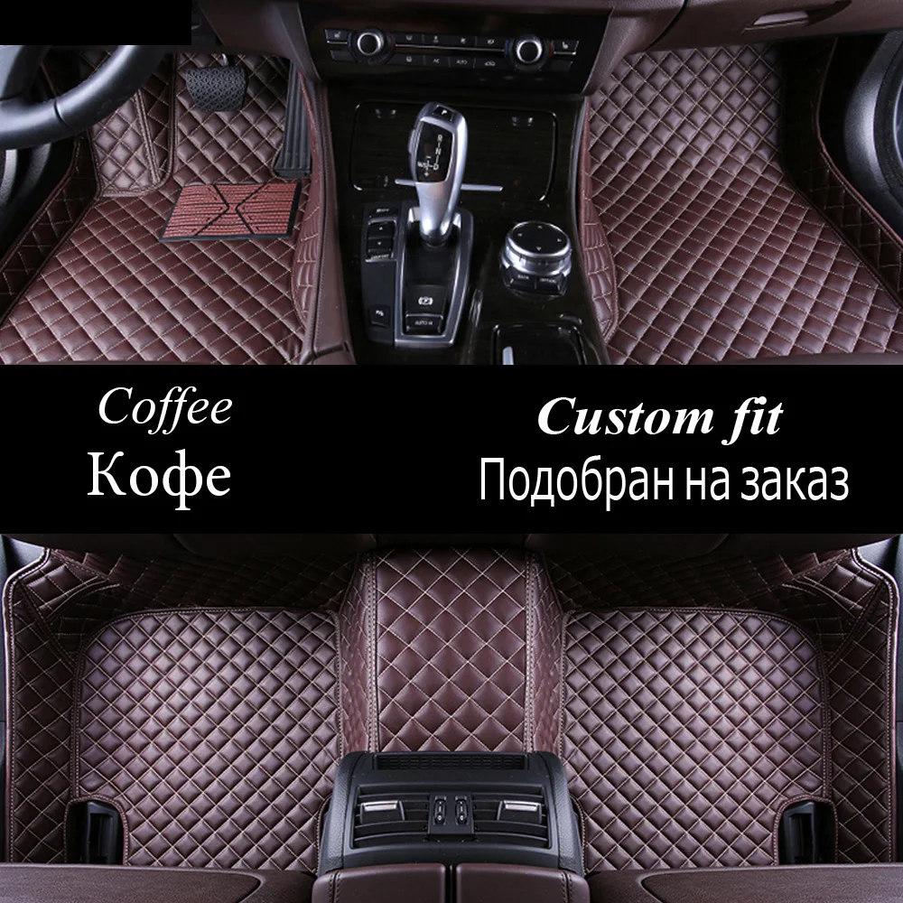 

Car floor mats for BMW 3/4/5/6/7 Series M3 X1 X3 X4 X5 X6 Z4 5D car-styling all weather carpet floor liner