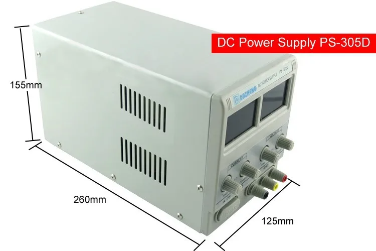 DAZHENG 30 V 5A переменный источник питания постоянного тока цифровой дисплей лабораторного класса PS-305D