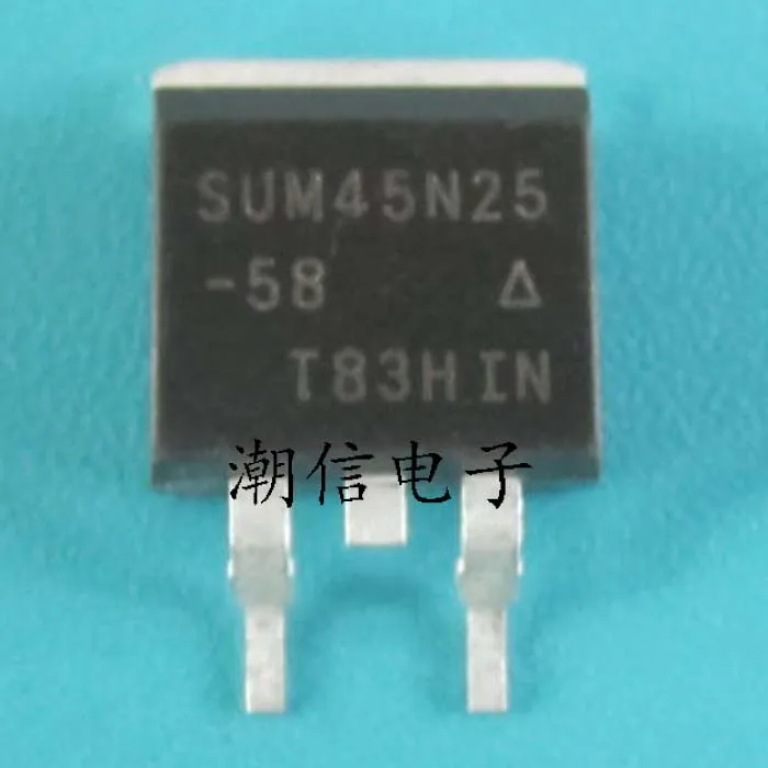 

SUM45N25-58 SUM45N25 45N25 263 LED integrated circuit