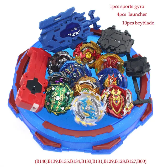 Beyblades burst игрушки с рулем пусковой установки стартер и арена Bayblade Металл Fusion Бог спиннинг Топы Bey Blade Blades игрушки новые - Цвет: 03