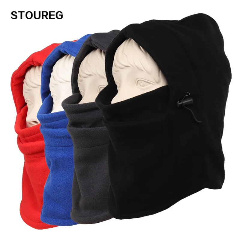 

Winter Windproof Cycling Face Mask Men Women Warm Thermal Fleece Balaclava Mask Ski Bike Motorcycle Neck Warmer Helmet Hat