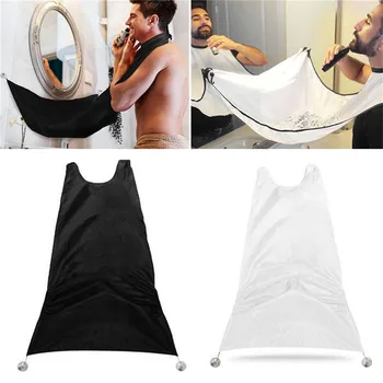 

1Pcs Male Beard Apron Men Haircut Apron Waterproof Floral Cloth Household Cleaning Protecter Bathroom Accessories