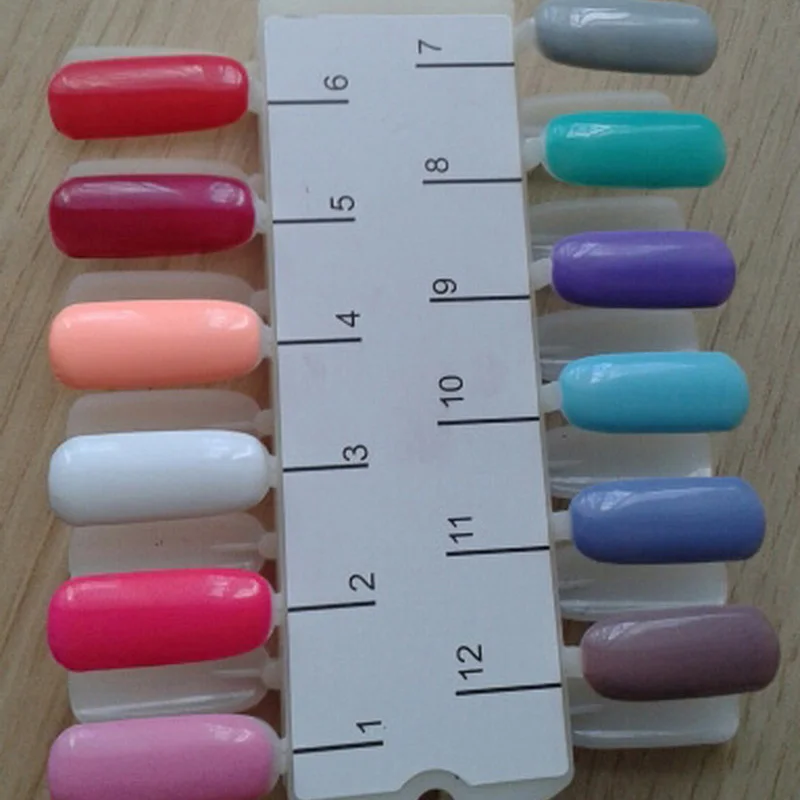 Nail Color Chart