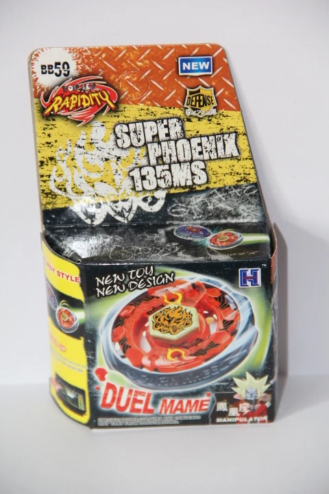 

B-X TOUPIE BURST BEYBLADE Phoenix 135MS Metal Masters 4D Spinning Top BB-59 AKA Burn Fireblaze Pheonix