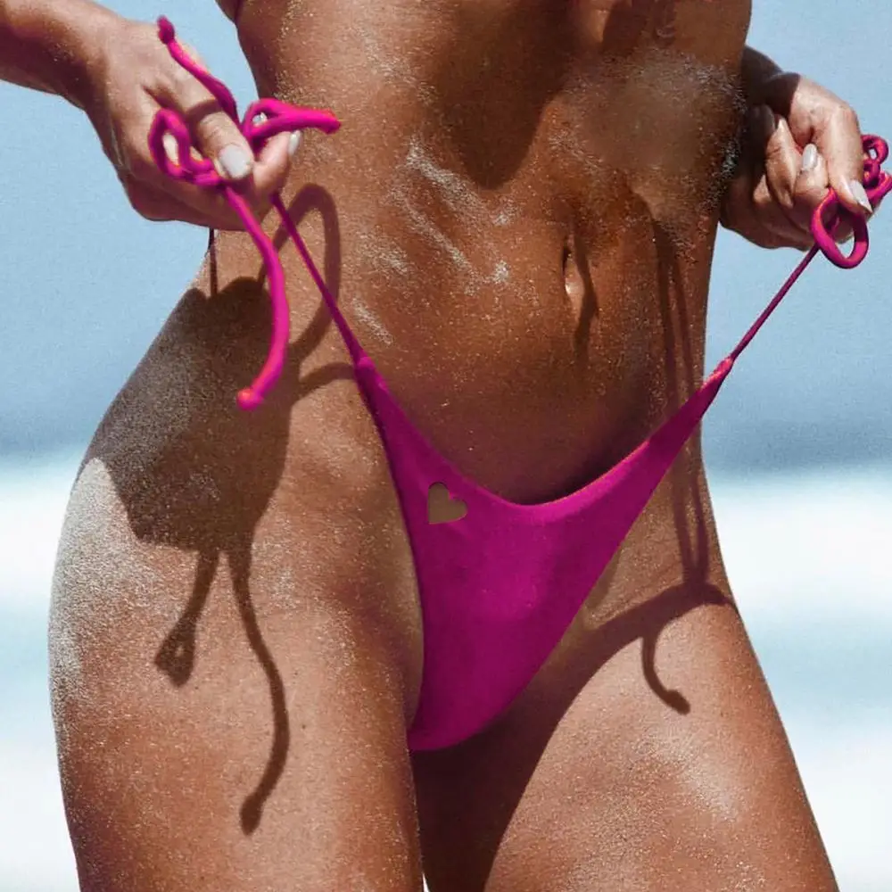 Fucking bikini side thong tie has nice
