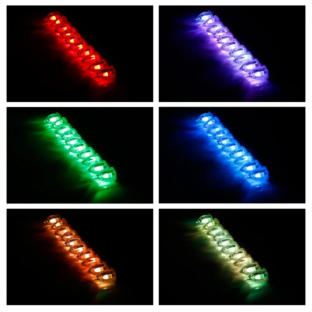 10 шт. светодиодные свечи с пультом ДУ|color changing led candles|led candle batterycandles battery operated |