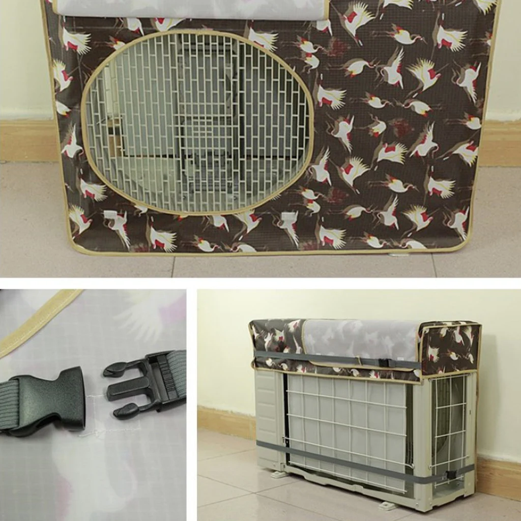 Outdoor Air Conditioner Cover Dust Rain Snow Proof Cover Protector