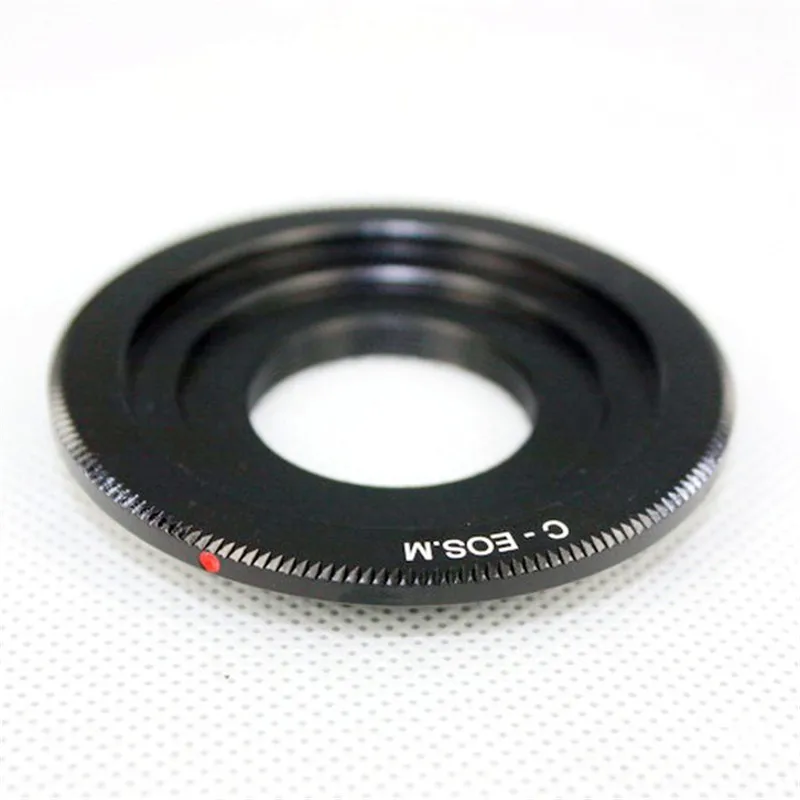 

Free Shipping Black C - Mount film movie video for Canon EOS M M2 M3 camera lens adapter ring CCTV Lens C-EOS M